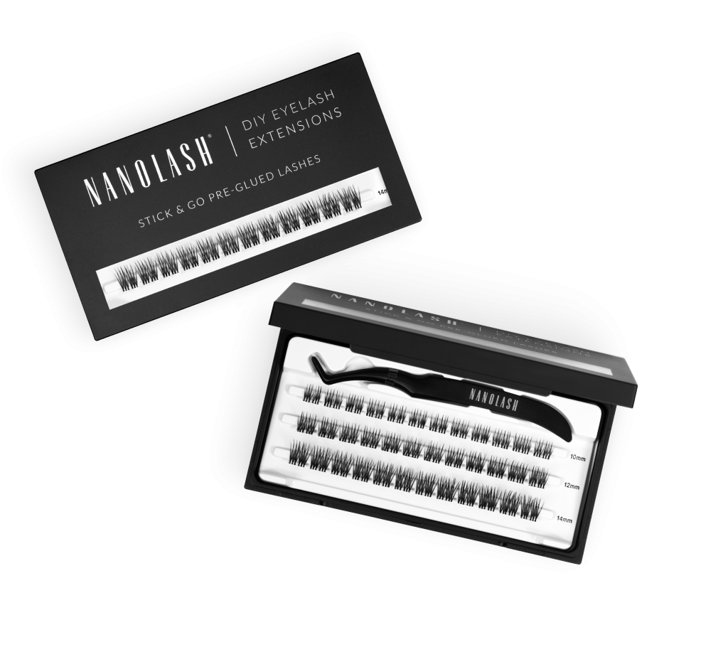 nanolash voorgelijmde wimpers